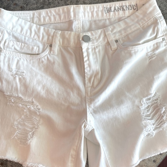 Blank NYC Pants - White shorts, worn once…like new